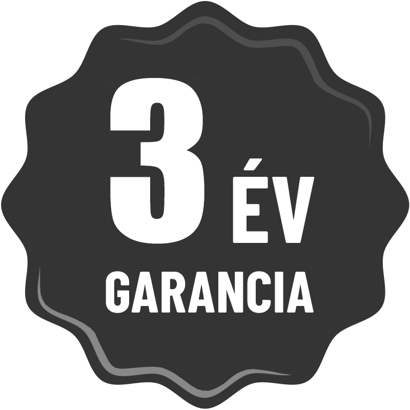 3 év garancia